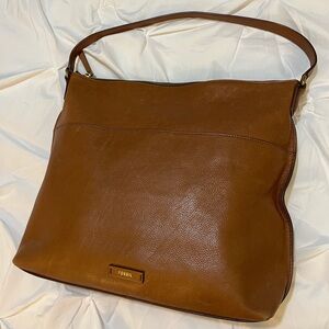 Fossil Leather Hobo Bag